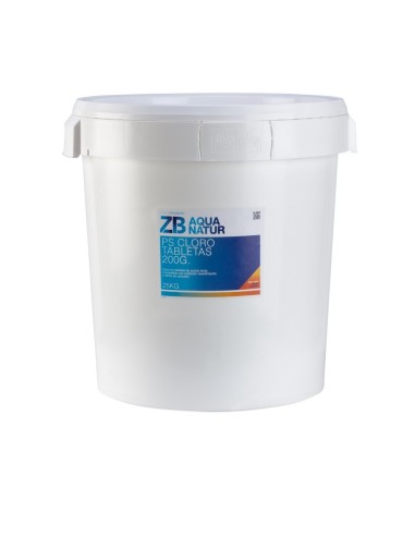 AQUANATUR CLORO TABLETAS 200 G 25 KG