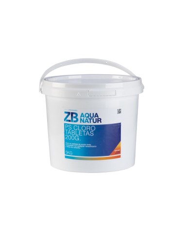 AQUANATUR CLORO TABLETAS 200 G 5 KG