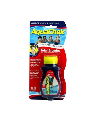 AQUACHECK ROJO 4 EN 1 (Br+pH+ALC.+DUREZA)